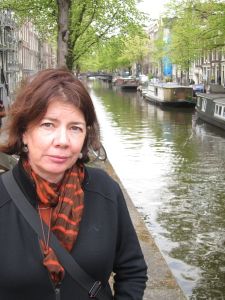 Susie by a canal (image)