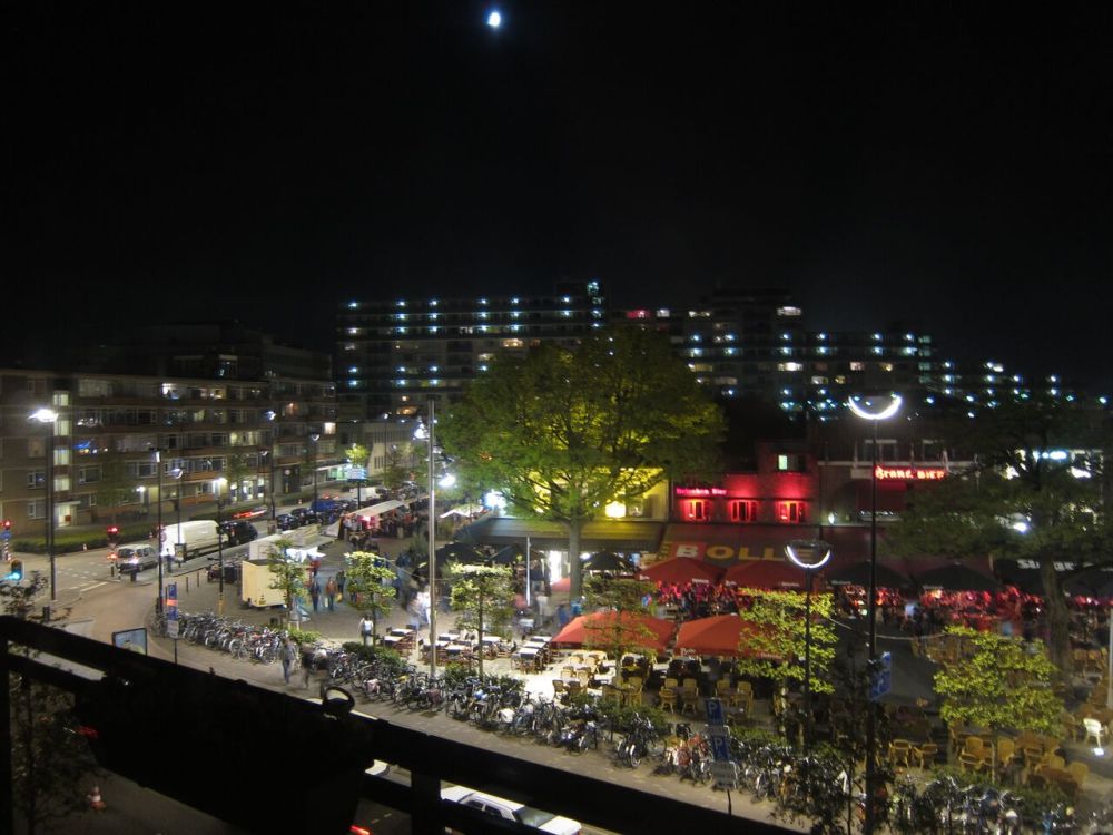 View of Tilburg by night