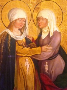 Detail from a painting at the Museo Thyssen-Bornemisza