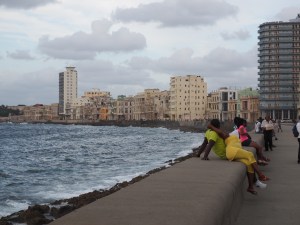 View along the Malecón