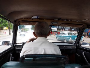 An old Lada taxi in Havana