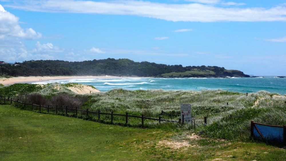 View of Park Beach from the Surf Club