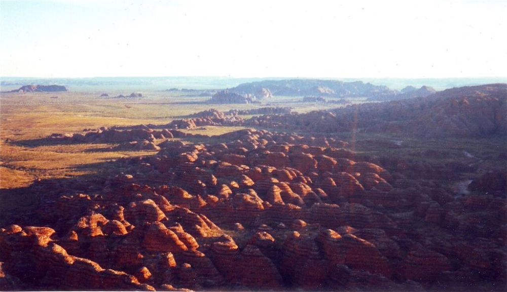 Beehive domes from the chopper
