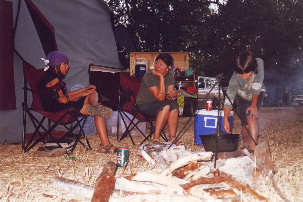 The camp at Mary Pool