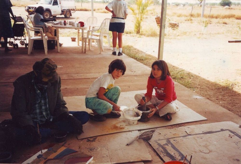 R-C at Warmun art centre_blog