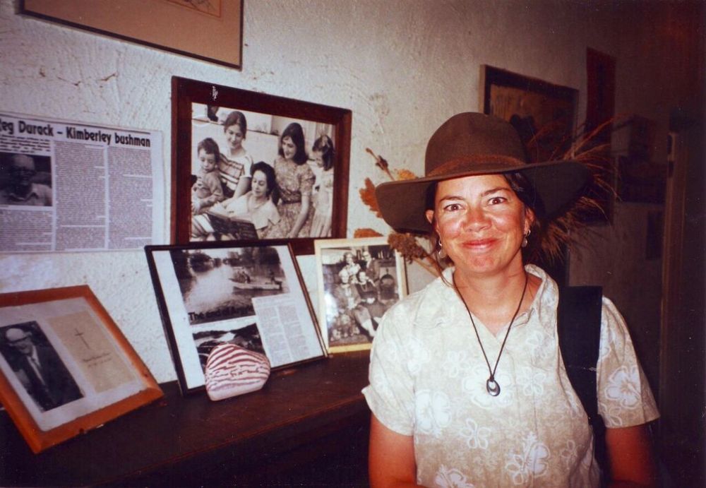 Susie at the Durack Homestead, near Lake Argyle, WA