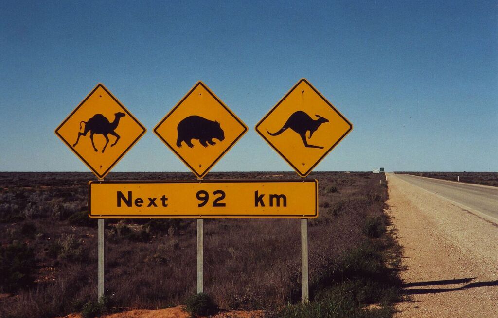 Nullarbor Signposts Nullarbor crossing 2 – Wundercliffe