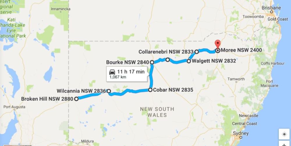 Our journey through outback NSW