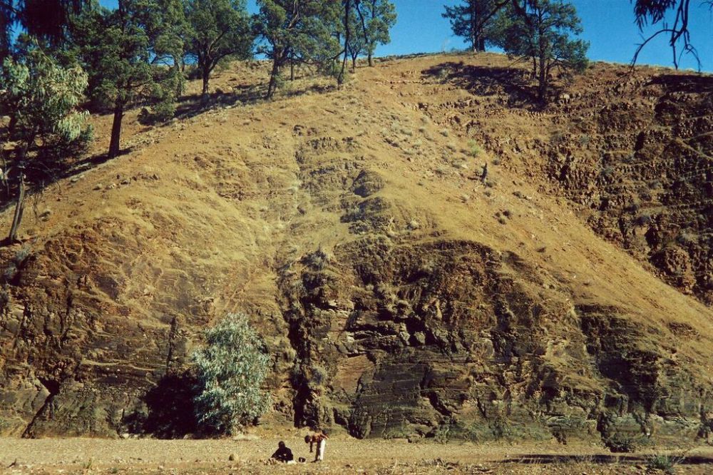 Ruby and Clare playing at 