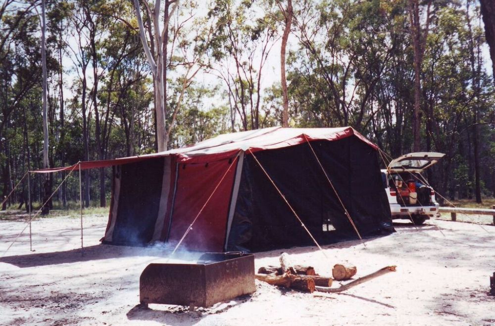 Campsite at Wongi State Forest, Queensland