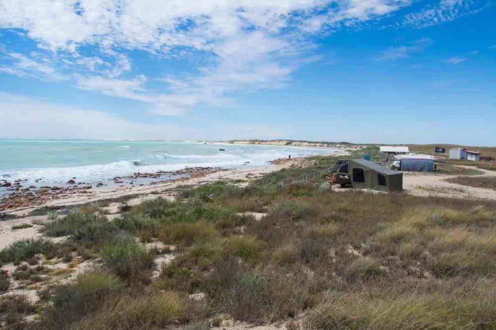 Camp at cape keraudren